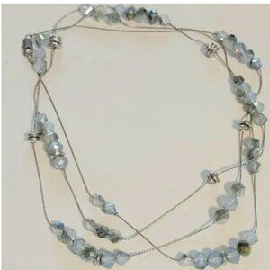 Long Crystal Necklace